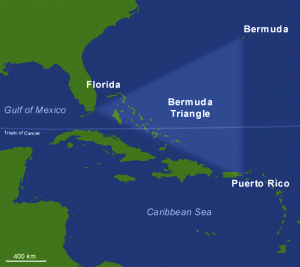 Bermuda Triangle True Story Map