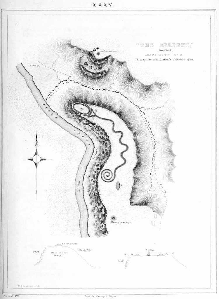 Serpent Mound with Egg