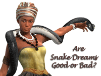 Are snake dreams good or bad