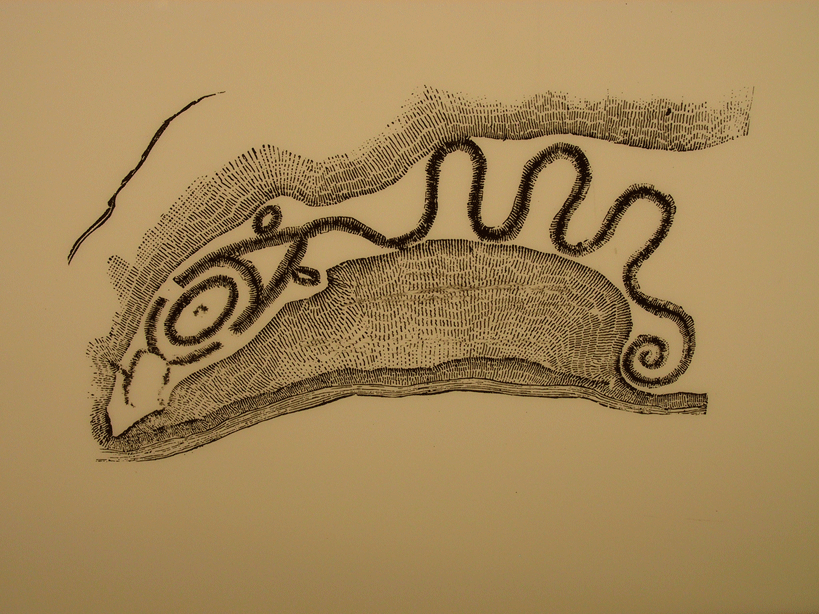 Serpent Mound with Egg