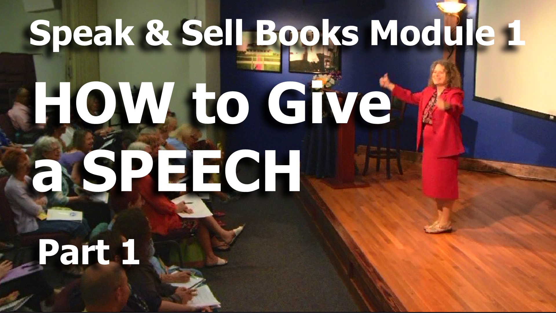 Speak and Sell Books Course